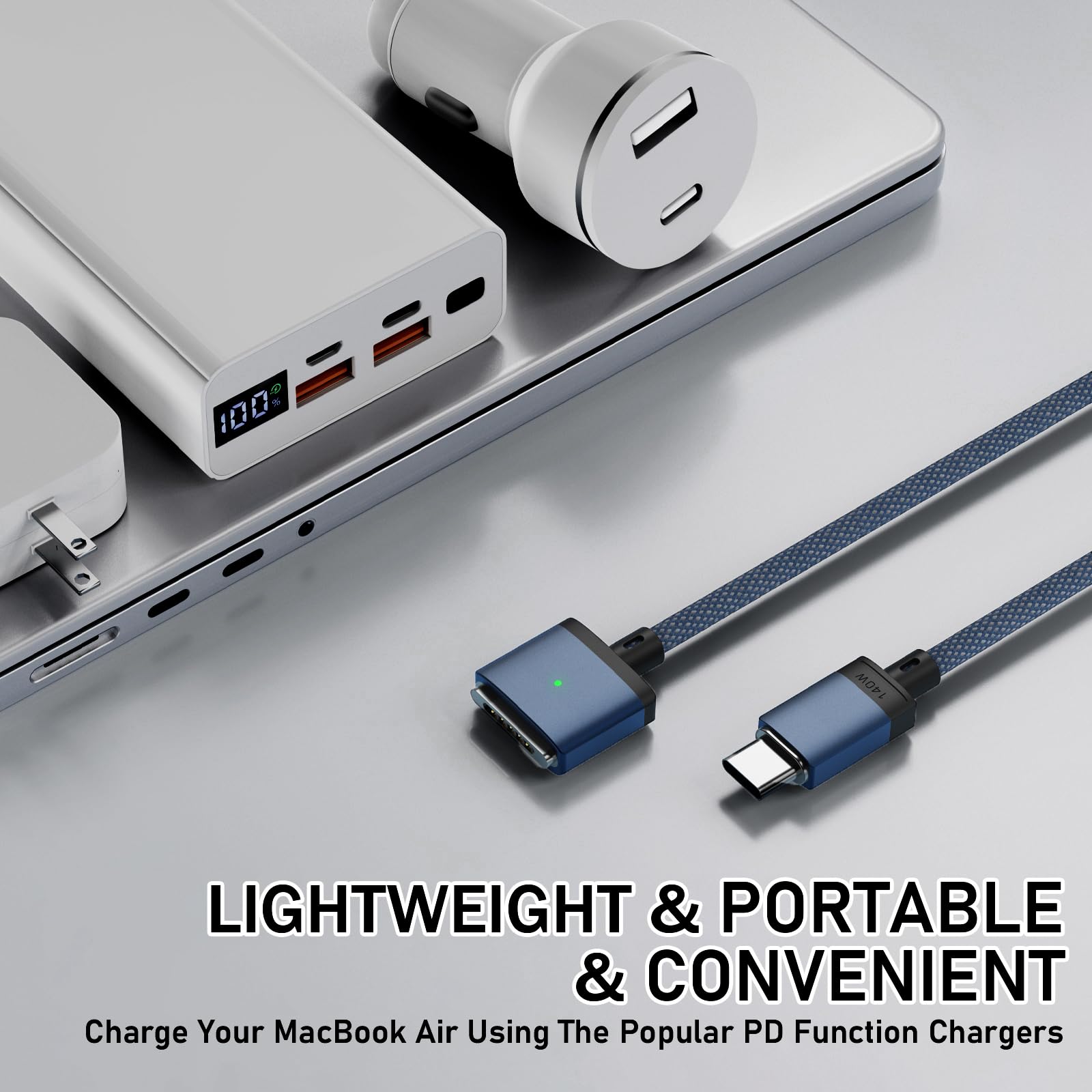 Amazon.com: EGTPPJP 140W USB-C to Magnetic 3 Cable for M4 MacBook